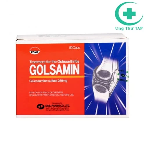 Golsamin 250mg (vỉ) Sinil - Sản phẩm giúp giảm đau khớp gối