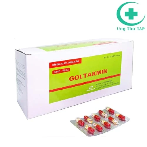 Goltakmin 325mg/2mg - Thuốc trị sốt, giam đau hiệu quả
