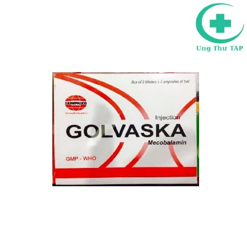 Golvaska 500mcg (tiêm) Nam Hà - Thuốc điều trị bệnh lí thần kinh