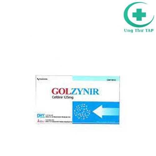 Golzynir 125mg - Thuốc điều trị nhiễm khuẩn từ nhẹ đến vừa
