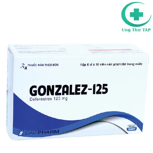 Gonzalez-125 - Thuốc điều trị dư thừa sắt hiệu quả
