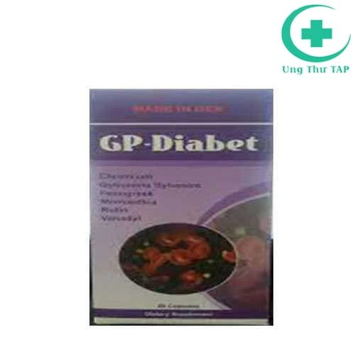 GP-Diabet - Sản phẩm hỗ trợ điều trị tiểu đường của Mỹ