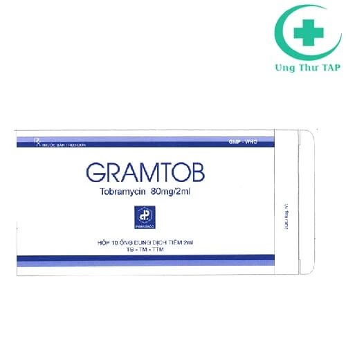 Gramtob 80mg/2ml Pharbaco - Thuốc điều trị nhiễm khuẩn
