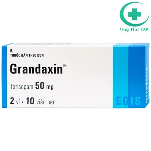 Grandaxin - Thuốc điều trị tâm thần đi kèm với lo âu