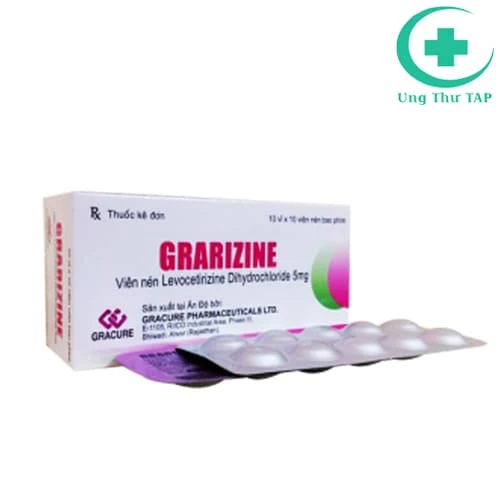 Grarizine 5mg - Thuốc điều trị viêm mũi dị ứng của Ấn Độ