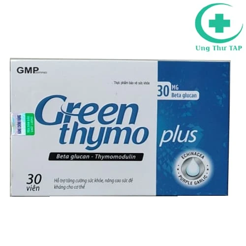 Green thymo plus - Giúp tăng cường sức khỏe, sức đề kháng 