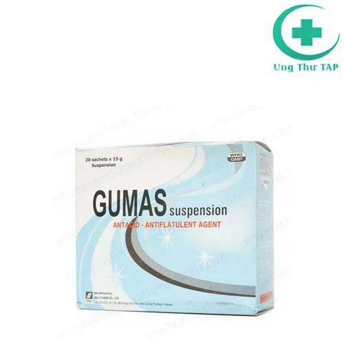 Gumas - Làm giảm các triệu chứng do tăng tính acid dạ dày