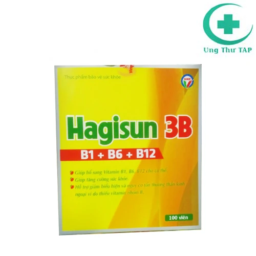 Hagisun 3B - Giúp bổ sung vitaminB, tăng cường sức khỏe