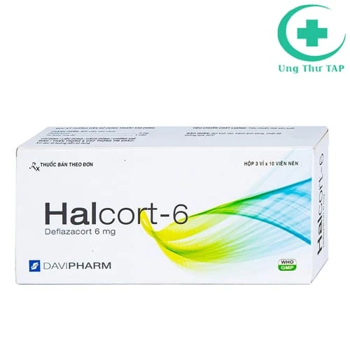 Halcort-6 - Thuốc điều trị các bệnh viêm nhiễm hiệu quả