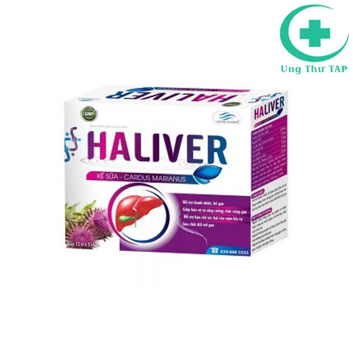 Haliver - Sản phẩm hỗ trợ giải độc gan, hạ men gan hiệu quả