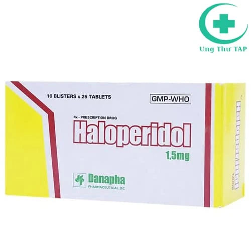 Haloperidol 1,5 mg Danapha (Viên nén) - Thuốc điều trị loạn thần