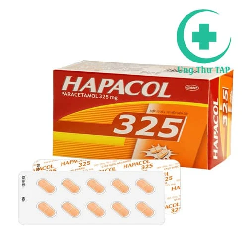 Hapacol 325 - Thuốc điều trị sốt xuất huyết, nhiễm khuẩn