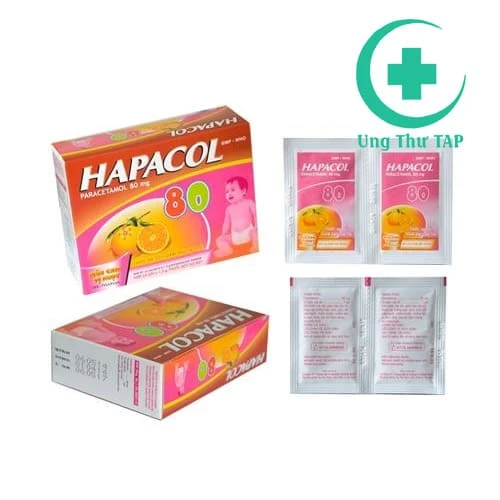 Hapacol 80 - Thuốc bột điều trị giảm đau hạ sốt hiệu quả