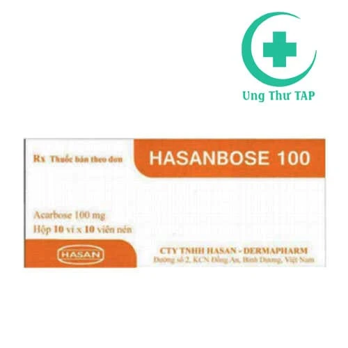 Hasanbose 100 - Thuốc điều trị đái tháo đường typ 2