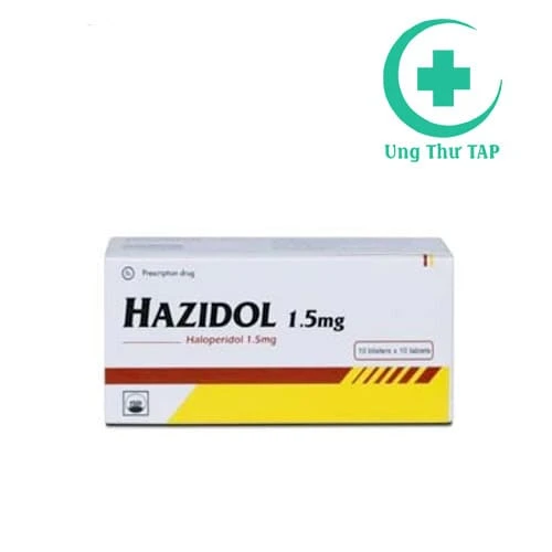 Hazidol 1,5 mg - Thuốc điều trị biểu hiện tâm thần hiệu quả
