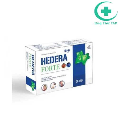 Hedera Forte - Hỗ trợ giảm triệu chứng ho do viêm đường hô hấp