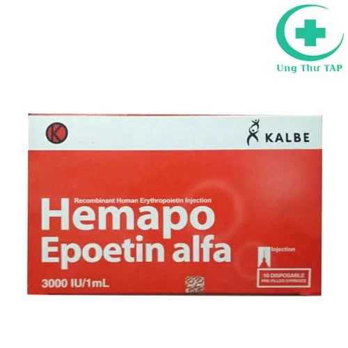 Hemapo 3000IU/1ml Kexing - Thuốc điều trị thiếu máu hiệu quả