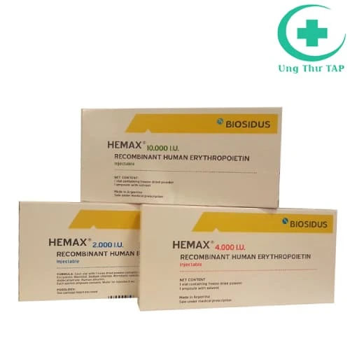 Hemax 4000I.U Biosidus - Thuốc điều trị bệnh thiếu máu
