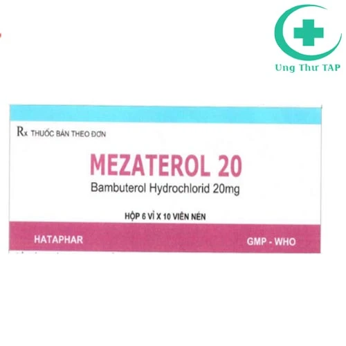 Mezaterol 20 - Thuốc giảm co thắt điều trị hen phế quản