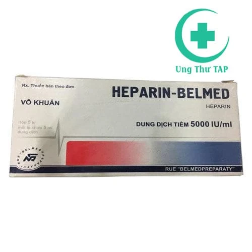 Heparin Belmed - Thuốc điều trị huyết khối tĩnh mạch sâu