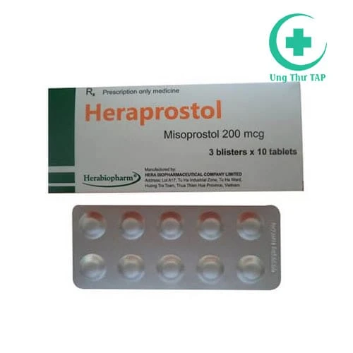 Heraprostol 200mcg - Điều trị loét dạ dày, tá tràng lành tính