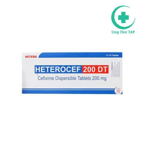 Heterocef 200 DT - Thuốc điều trị viêm xoang hiệu quả