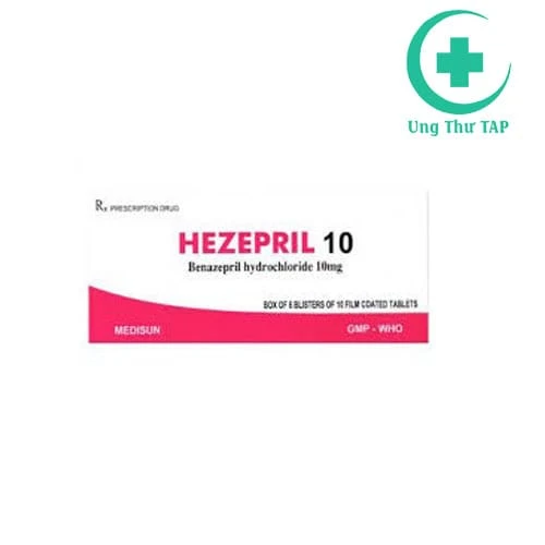 Hezepril 10 - Thuốc điều trị tăng huyết áp hiệu quả