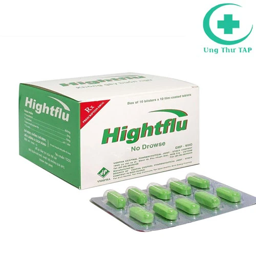 Hightflu - Thuốc điêu trị đau đầu, cảm cúm hiệu quả