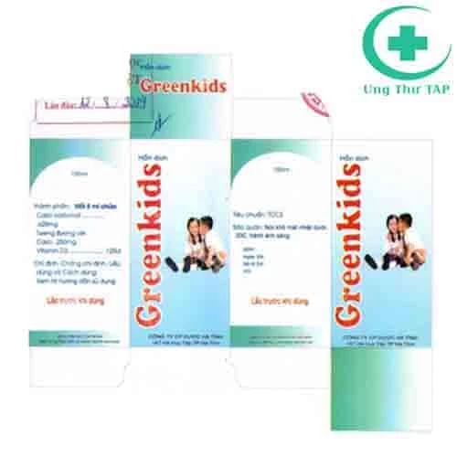 Hỗn dịch Greenkids - Thuốc phòng ngừa bệnh loãng xương