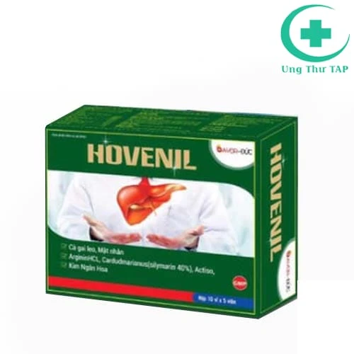 Hovenil SANTEX - Sản phẩm hỗ trợ giải độc, bảo vệ tế bào gan