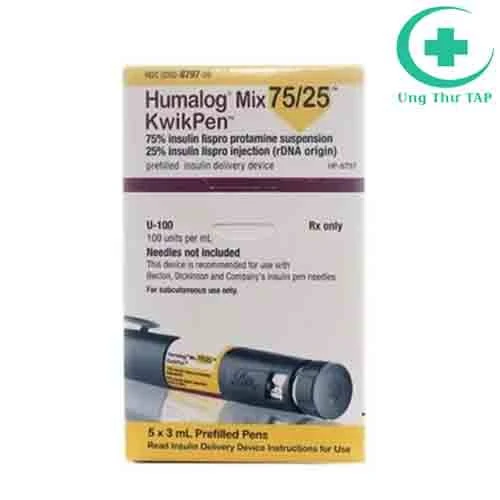 Humalog Mix 75/25 Kwikpen - Thuốc điều trị đái tháo đường