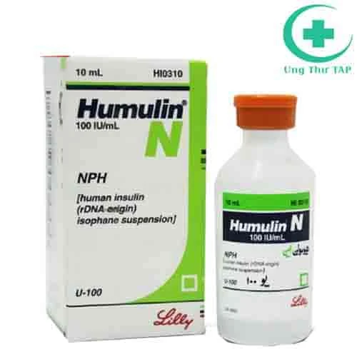 Humulin N - Thuốc điều trị bệnh đái tháo đường tuýp 1