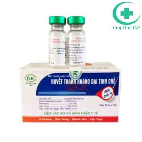 Huyết thanh kháng dại tinh chế (SAR) - Thuốc kháng virus dại