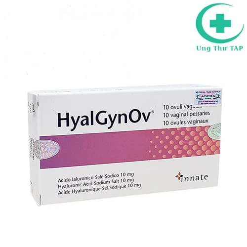HyalGynOv Innate - Viên đặt điều trị nhiễm khuẩn, nấm âm đạo