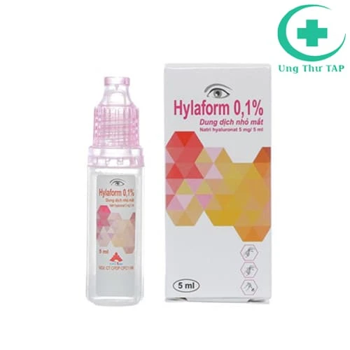 Hylaform 0,1% - Thuốc điều trị các triệu chứng khô mắt