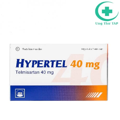 Hypertel 40mg Pymepharco - Thuốc điều trị tăng huyết áp vô căn