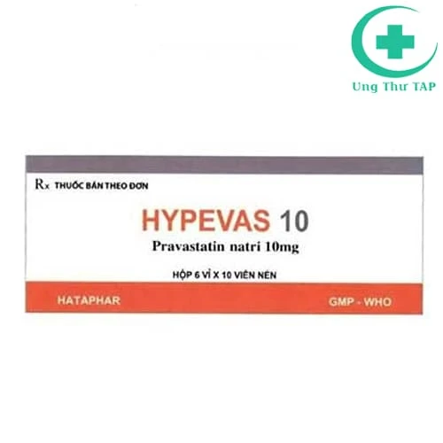 Hypevas 10 - Thuốc điều trị tăng cholesterol hiệu quả