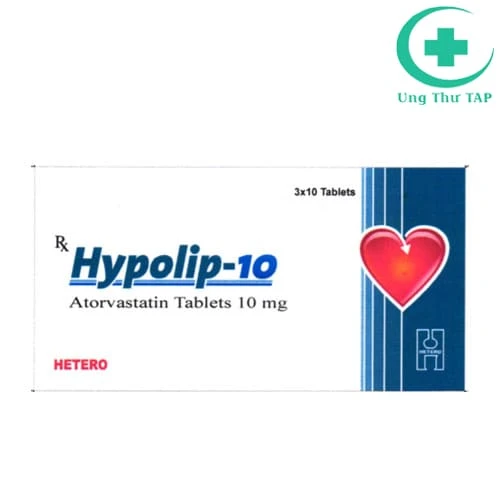 Hypolip-10 - Thuốc làm giảm cholesterol toàn phần