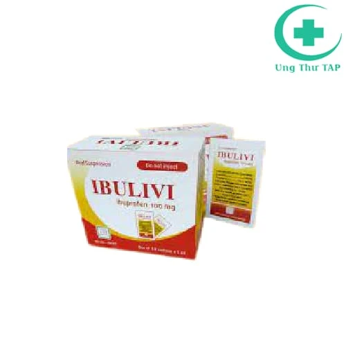 Ibulivi - Thuốc giảm đau hạ sốt cho hiệu quả cho trẻ em
