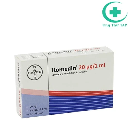 Ilomedin 20mcg/1ml Bayer - Thuốc điều trị viêm tắc mạch