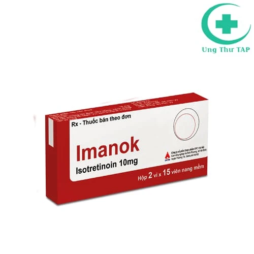 Imanok 10mg CPC1HN - Thuốc điều trị mụn trứng cá nặng