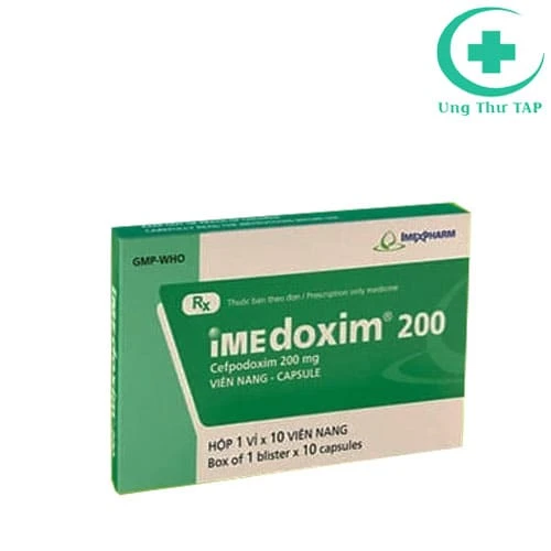 Imedoxim 200 - Điều trị nhiễm khuẩn,nhiễm nấm hiệu quả