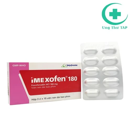 Imexofen 180 - Thuốc điều trị viêm mũi dị ứng của Imexpharm