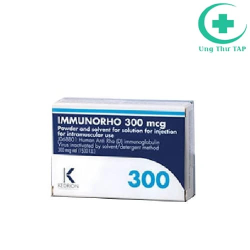 Immunorho 300mcg (1500UI) Kedrion - Thuốc phòng bệnh Rhesus