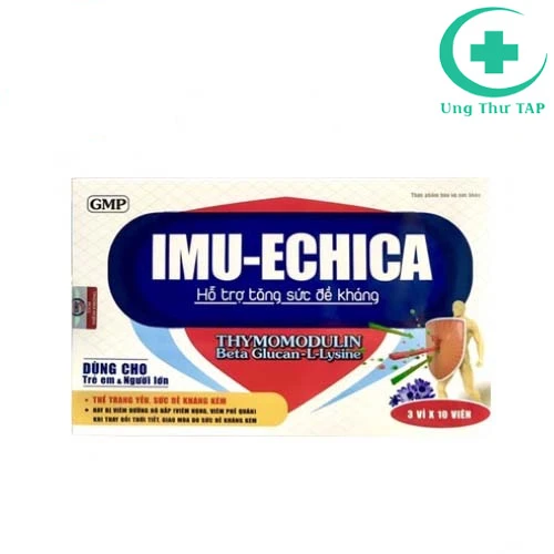 Imu-Echica - Sản phẩm bổ sung Acid amin và kẽm cho cơ thể