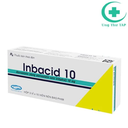 Inbacid 10 - Thuốc tim mạch 