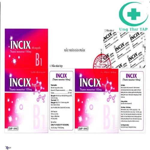Incix - Thuốc bổ sung khoáng chất và vitamin