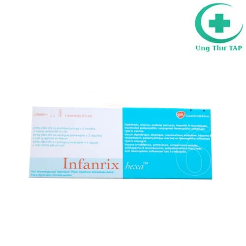 Infanrix Hexa - Vắc xin -phòng ngừa bệnh bạch hầu, uốn ván