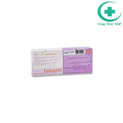 Infanrix IPV-Hib 0.5ml 1 Dose - Vắc xin phòng uốn ván cho trẻ