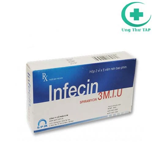 Infecin 3MIU - Thuốc điều trị nhiễm trùng đường hô hấp